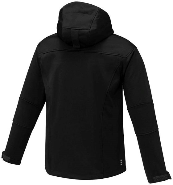 Obrázky: Pánská SOFTSHELL bunda Match ELEVATE černá XS, Obrázek 3