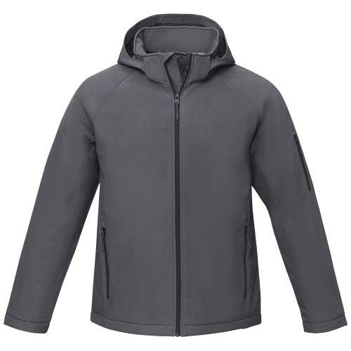 Obrázky: Pán. tmav.šedá zateplená softshell. bunda Notus XL, Obrázek 4