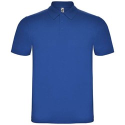 Obrázky: Modrá unisex polokošile Austral 180, XL