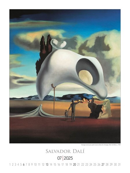 Obrázky: SALVADOR DALÍ, nástěnný kalendář 420x560 mm, Obrázek 8