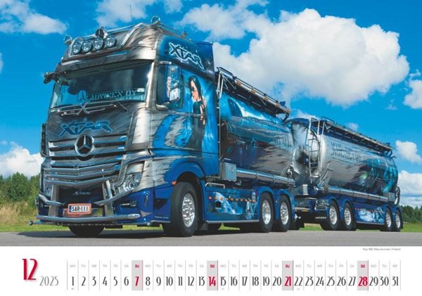 Obrázky: TRUCKS, nástěnný kalendář 485x340 mm, Obrázek 2