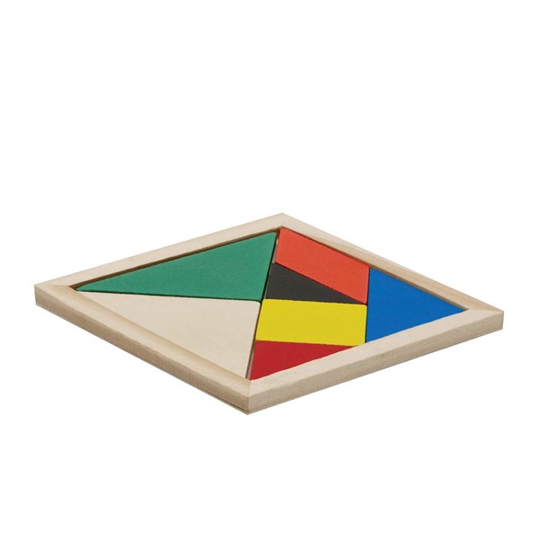 Obrázky: Dřevěné puzzle TANGRAM