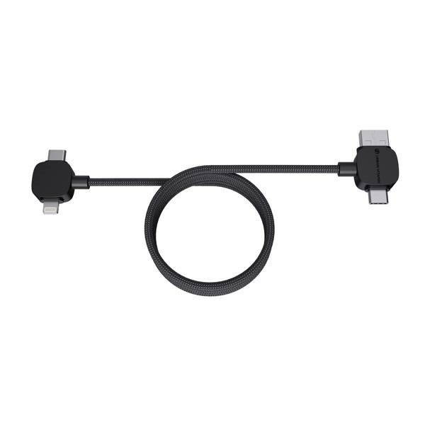 Obrázky: Magnet. kabel Urban Vitamin 65W,rec. TPE/PET, černá, Obrázek 7