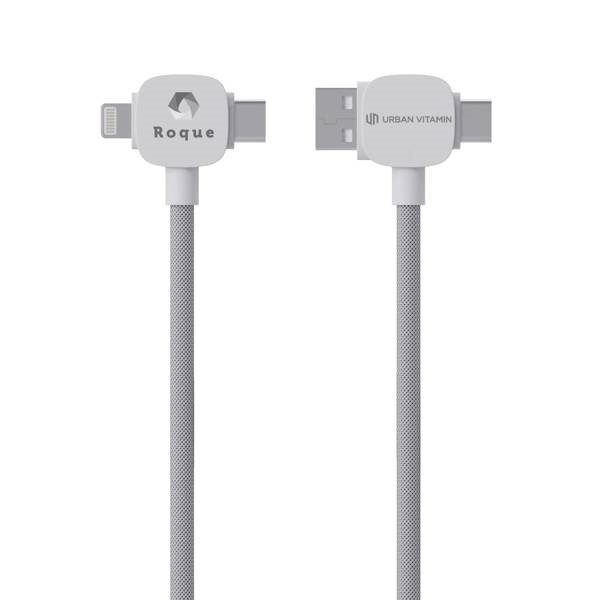 Obrázky: Magnet. kabel Urban Vitamin 65W,rec. TPE/PET, bílá, Obrázek 8