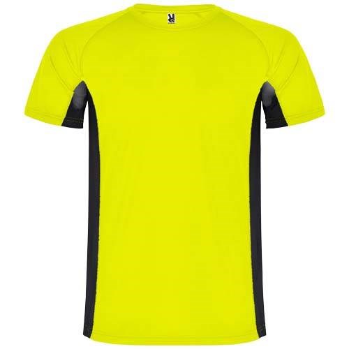 Obrázky: Dětské sportovní triko 140g, fluor. žluté, vel. 8