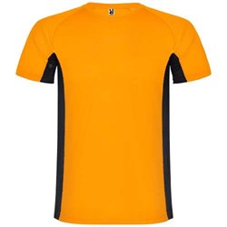 Obrázky: Dětské sportovní triko 140g, fluor. oranž, vel. 8