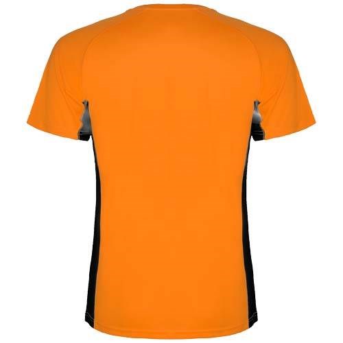 Obrázky: Dětské sportovní triko 140g, fluor. oranž, vel. 4, Obrázek 2