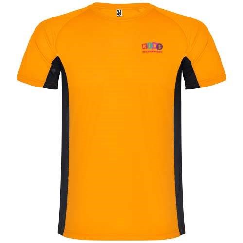 Obrázky: Dětské sportovní triko 140g, fluor. oranž, vel. 12, Obrázek 7