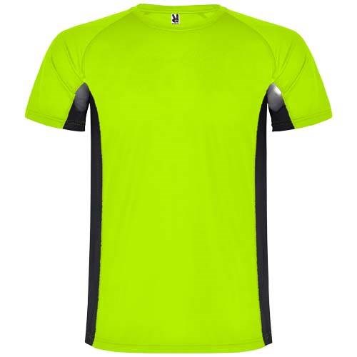 Obrázky: Dětské sportovní triko 140g, fluor. zelené, vel. 4