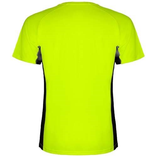 Obrázky: Dětské sportovní triko 140g, fluor. zelené, vel. 4, Obrázek 2