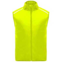 Obrázky: Jannu unisex lehká běžecká vesta fluor.žlutá XS