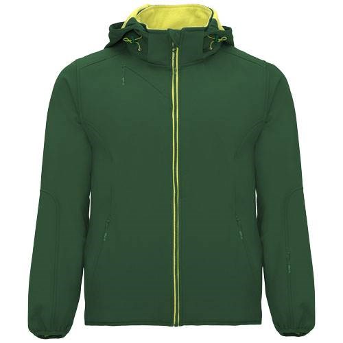 Obrázky: Zelená unisex softshellová bunda Siberia S, Obrázek 17