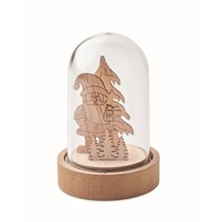 Obrázky: Vánoční dřevěná LED ozdoba