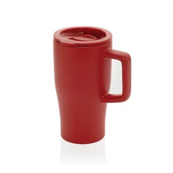 Obrázky: Keramický hrnek 490ml s rukojetí, červená