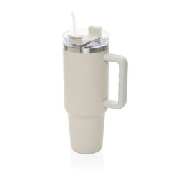 Obrázky: Termohrnek 1200ml, RCS recykl. nerez, béžová