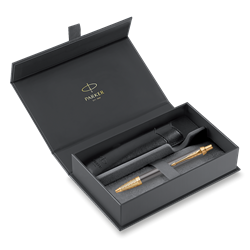 Obrázky: KP PARKER IM Premium Arrow GT + černé PU pouzdro