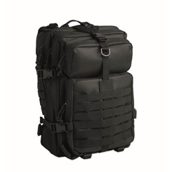 Obrázky: Outdoorový 50l batoh 600D RPET, černý